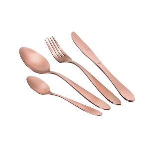 Berlinger Haus 24 pcs cutlery set satin Rose Gold Collection