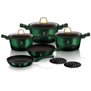 Berlinger Haus 10 pcs cookware set Emerald Collection
